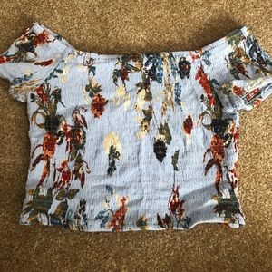 Off the Shoulder Cropped Top